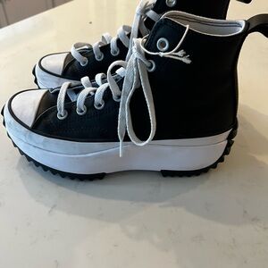 converse High-Top Black Sneakers